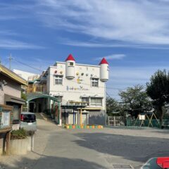 初山幼稚園でライブペイント